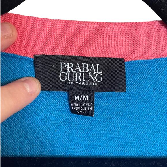 Prabal Gurung for Target Color Block Cardigan - Picture 3 of 4